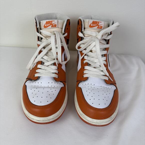 Nike Air Jordan 1 Retro High OG Starfish Orange DO9369-101 Women 11.5/Men 10 - Picture 2 of 9